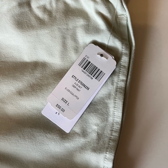 Soma Restore Aloe Knit Crop Pants - Size L - Picture 4 of 4